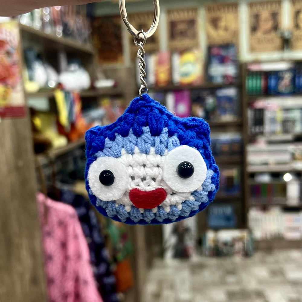 Blue Kalcifer Keychain