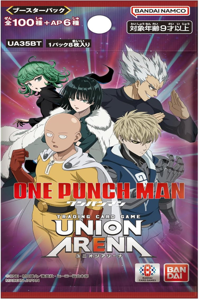 Bandai UNION ARENA Booster Pack - One Punch Man