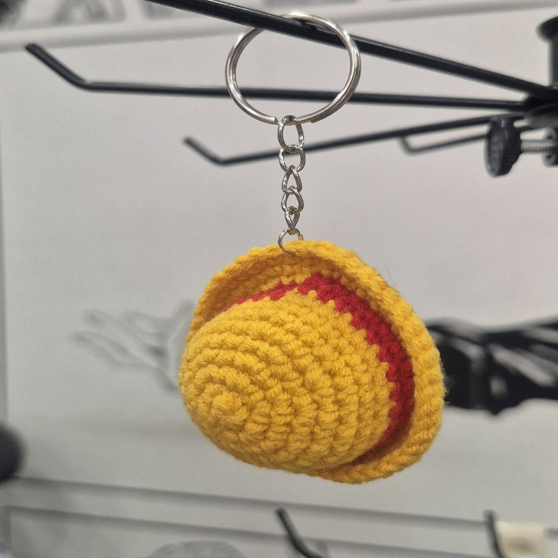 Luffy Hat Keychain