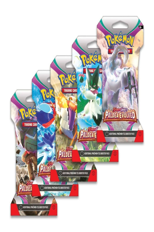 Pokémon TCG: Scarlet & Violet-Paldea Evolved Sleeved Booster Pack