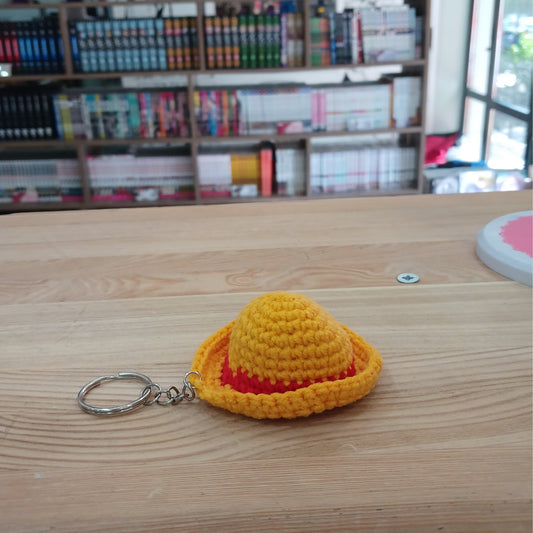 Luffy Hat Keychain