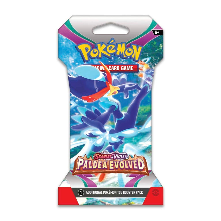 Pokémon TCG: Scarlet & Violet-Paldea Evolved Sleeved Booster Pack