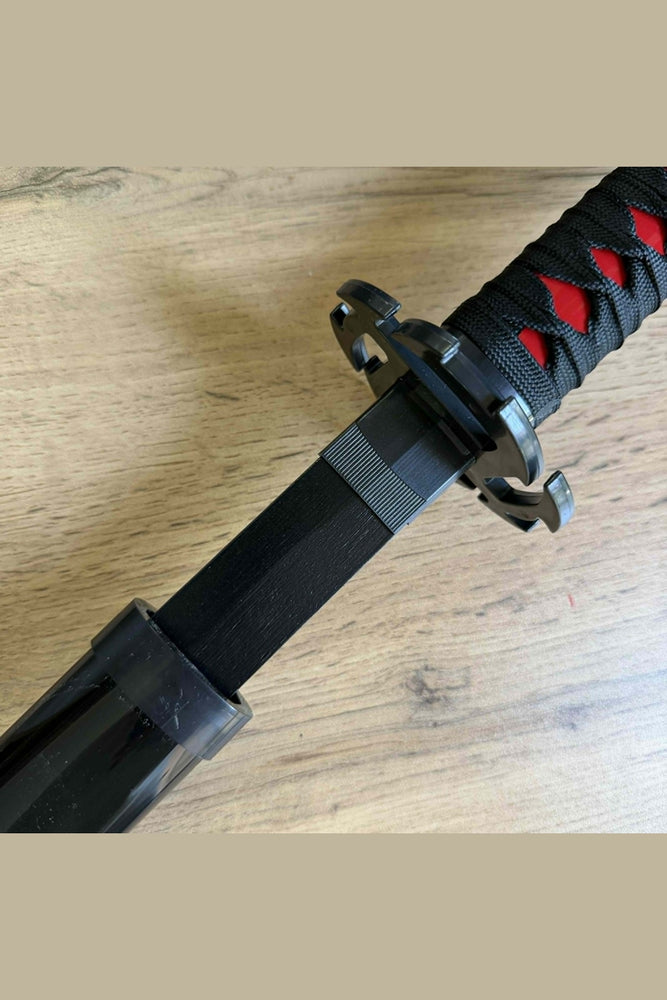 Bleach Bamboo Katana Shingetsu black (კატანა)