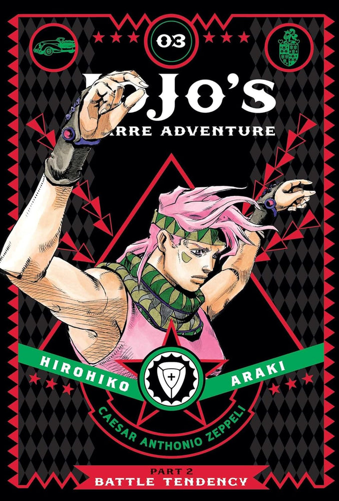 JoJo's Bizarre Adventure, Part 2 Battle Tendency, Vol. 3