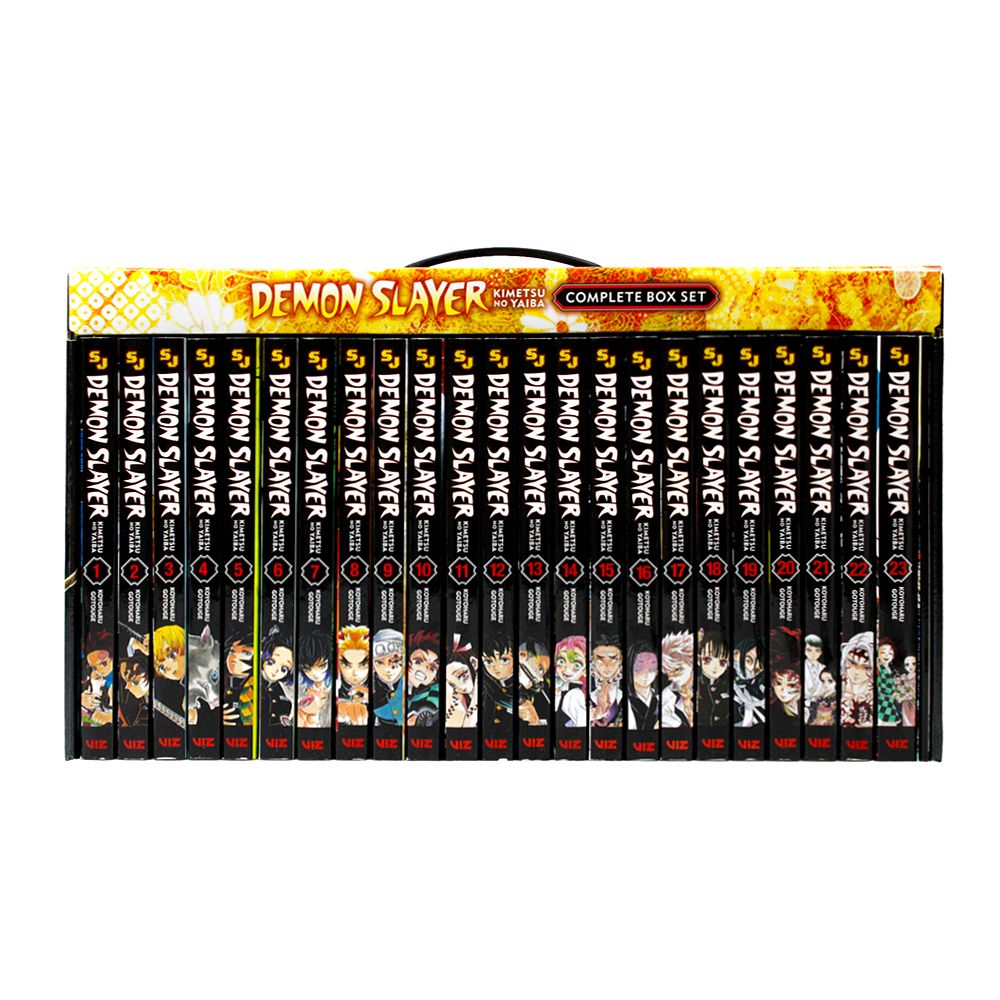 Demon Slayer Complete Box Set: Includes volumes 1-23 with