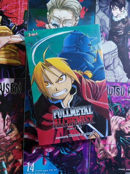 Fullmetal Alchemist, Vol. 1-3