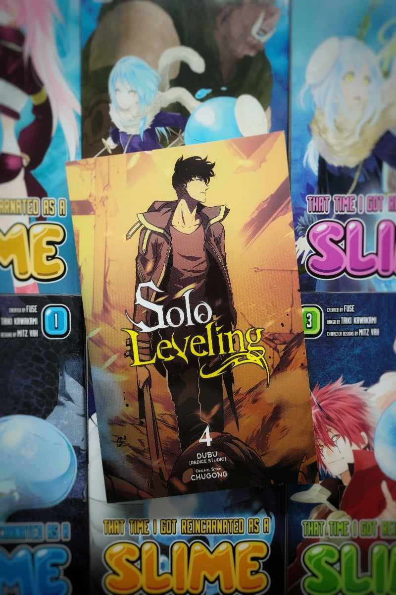 Solo Leveling Volume 4 ~ Korean Graphic Novel ~ English ~ChuGong