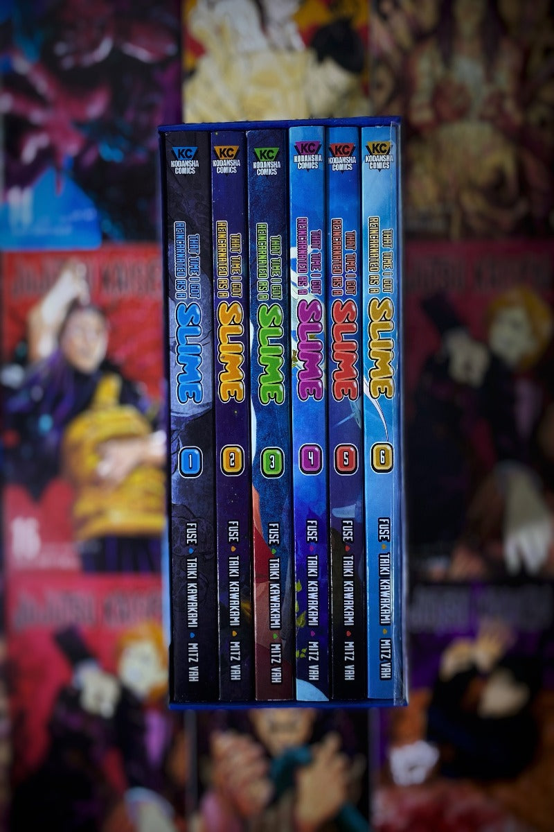 That Time I Got Reincarnated as a Slime Season 1 Part 1 Manga Box Set (1-6 vol)