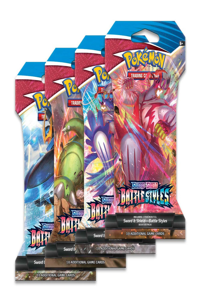 Sword & Shield-Battle Styles Sleeved Booster Pack